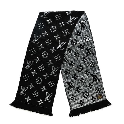 louis vuitton scarf logomania